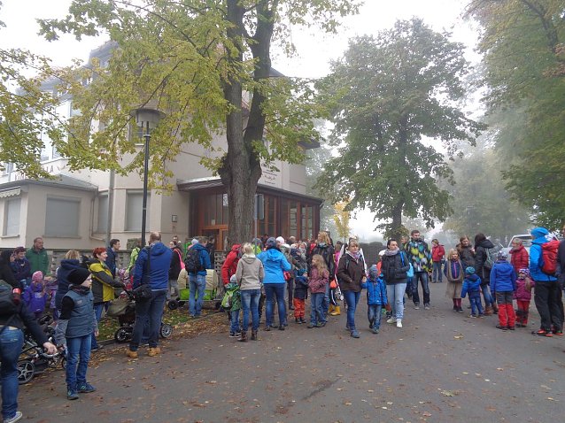 Bild: Auch bei Nebel kann man wandern