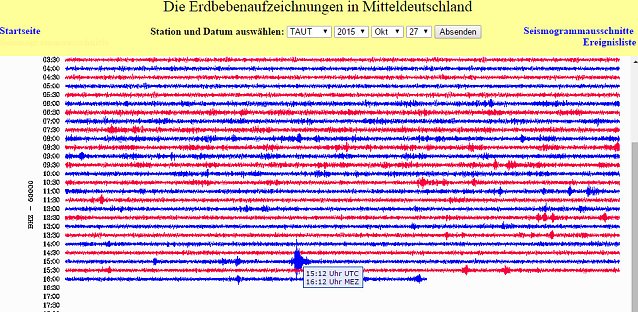 Bild: Erdschlag in 1.000 Meter Tiefe in Sondershausen