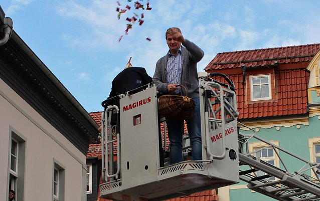 Bild: Bad Frankenhausen h&auml;ngt an der Flasche