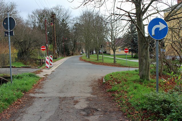 Bild: Radweg durch Frankenhausen nutzbar, aber...