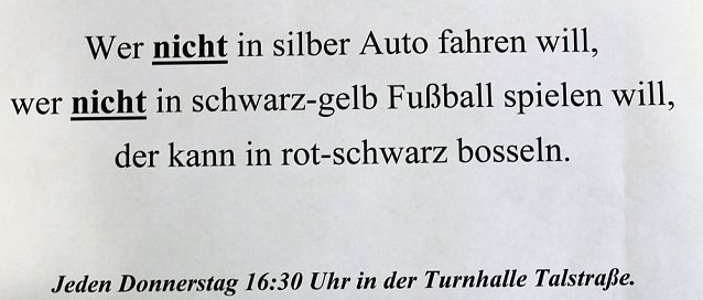 Bild: In eigener Halle Revanche genommen