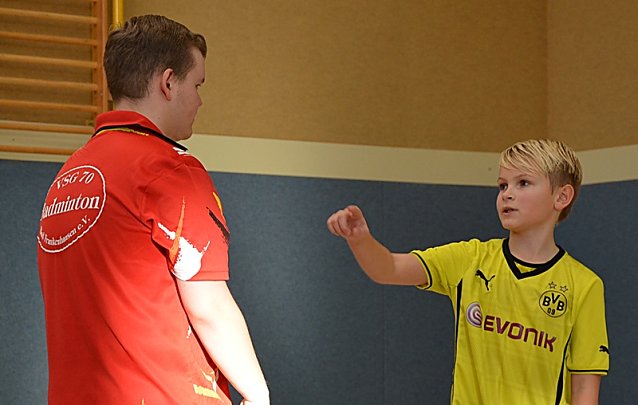Bild: Gastgeber f&uuml;r den Th&uuml;ringer Badmintonnachwuchs
