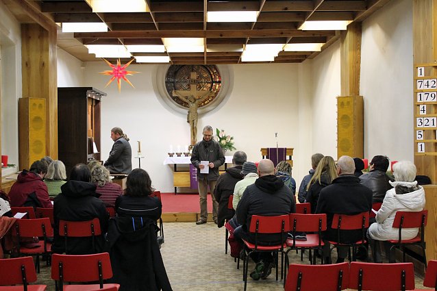Bild: Friedensgebet in der Trinitatiskirche
