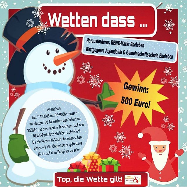 Bild: Wette in Ebeleben