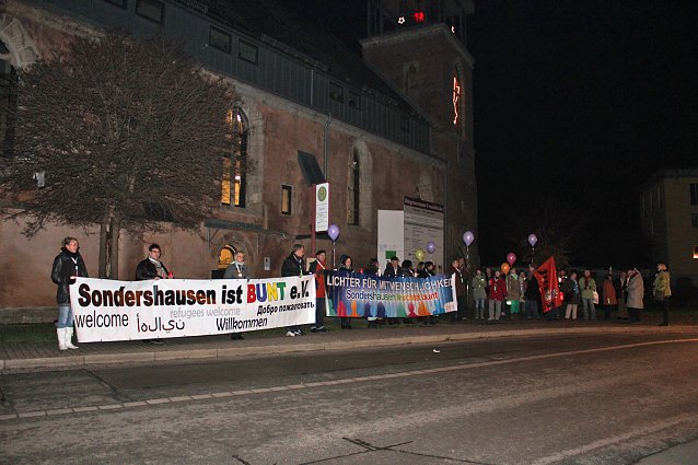 Bild: Sondershausen SINGT und leuchtet bunt
