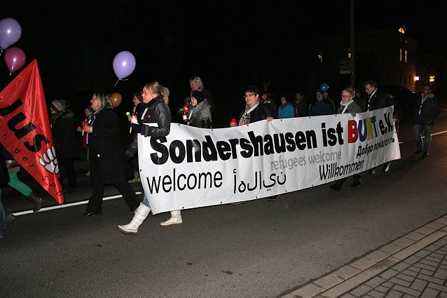 Bild: Sondershausen SINGT und leuchtet bunt