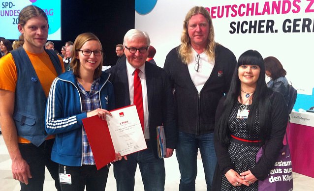 Bild: Preis ging an den Stadtjugendring