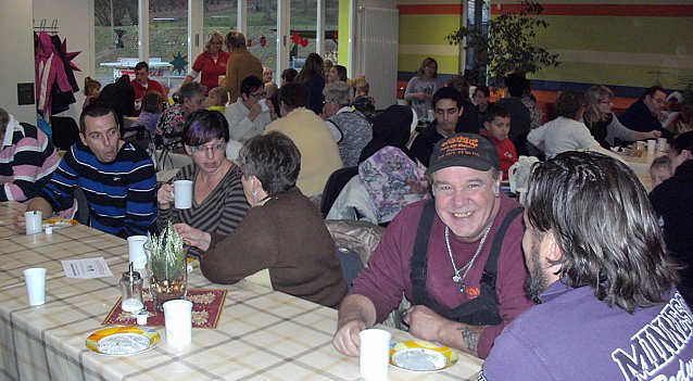 Bild: Weihnachtsfeier im Freizeitzentrum