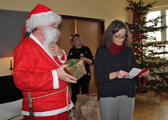 Bild: Stimmungsvoll Weihnacht gefeiert