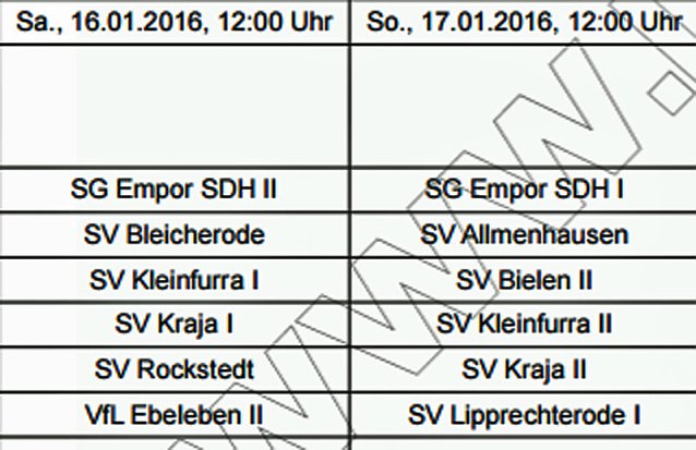 Bild: Futsal der Senioren
