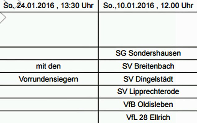 Bild: Futsal der Senioren