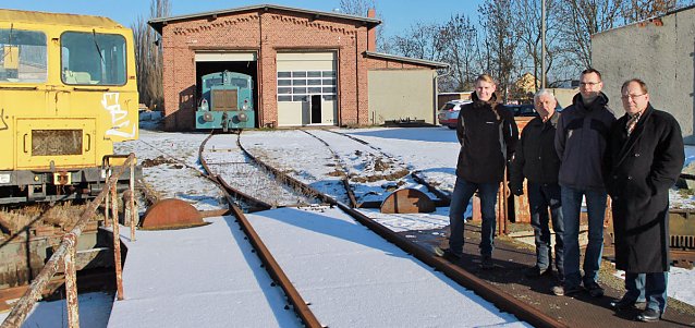 Bild: F&uuml;r Erhalt des Bahnhofsgel&auml;ndes