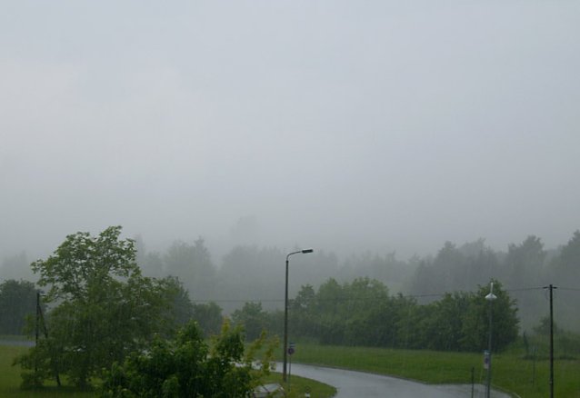 Bild: Heftiges Gewitter