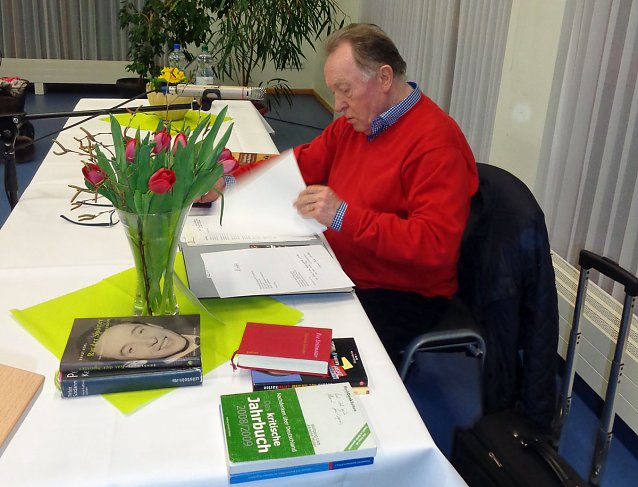 Bild: Peter Sodann in Ebeleben - ein Res&uuml;mee&acute;