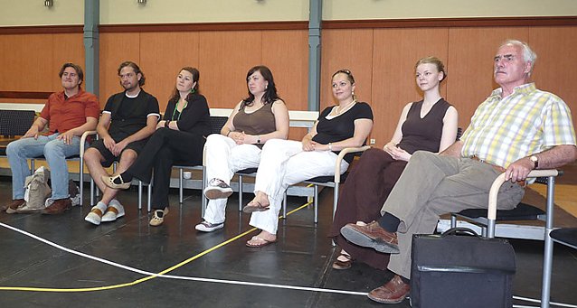 Bild: Probenbeginn Schlossfestspiele