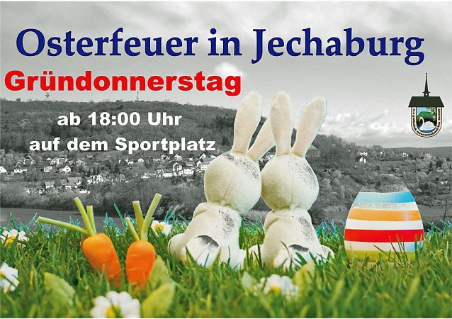 Bild: Osterfeuer in der Region