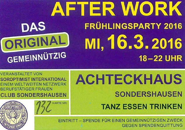 Bild: AFTER WORK Party in Sondershausen