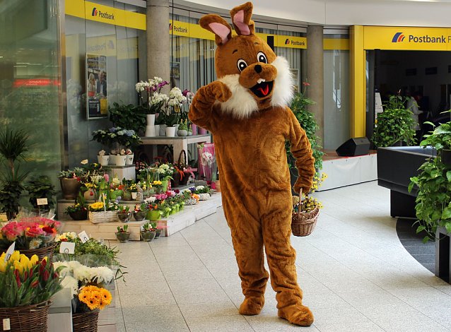Bild: Ostermarkt mit Weihnachtswetter?