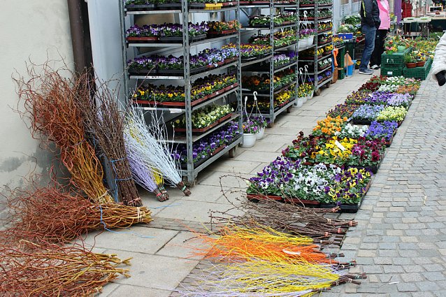 Bild: Ostermarkt mit Weihnachtswetter?