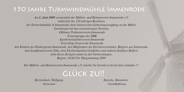 Bild: M&uuml;hle Immenrode
