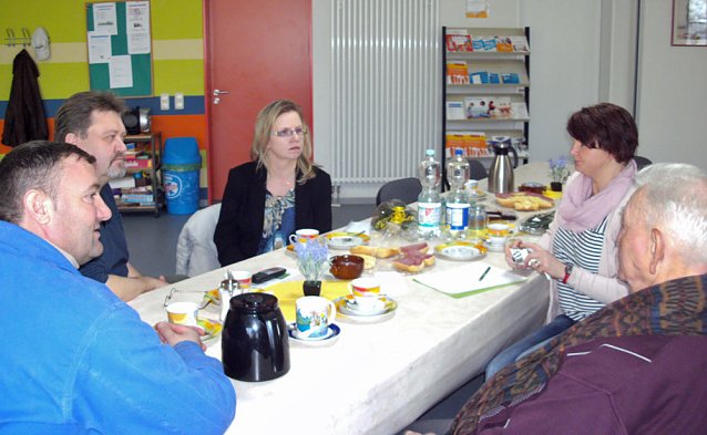 Bild: Landtagsmitglied zu Besuch