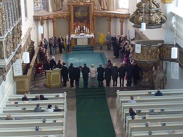 Bild: Ostersonntag und Ostermontag in der St.Trinitatis-Kirche