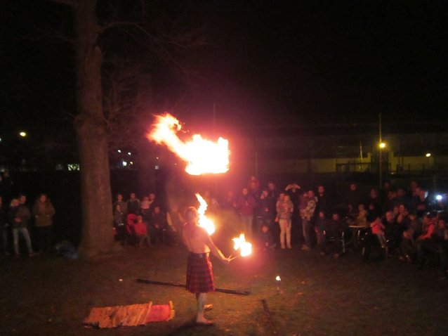 Bild: Osterfeuer am DOMIZIL