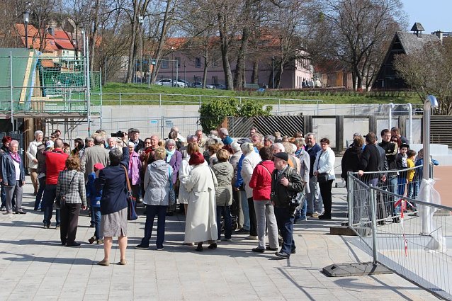 Bild: Massenandrang im Kurpark Bad Frankenhausen