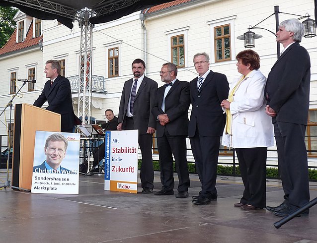 Bild: Wahlparty CDU Sondershausen