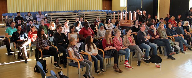 Bild: Ensemble zum Probenstart in Sondershausen