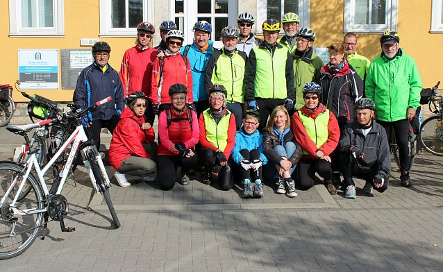 Bild: Mit dem Rad unterwegs