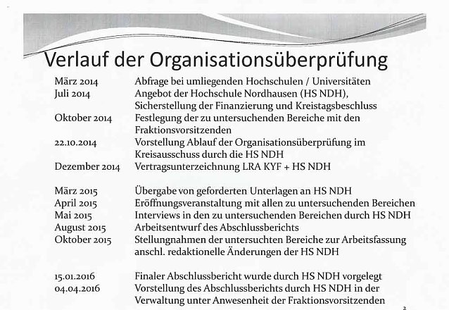 Bild: Landratsamt unter die Lupe genommen