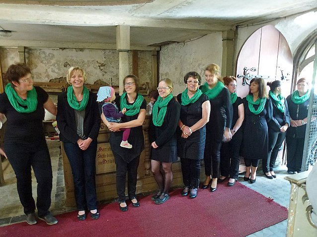 Bild: Gospelchor in Bellstedt