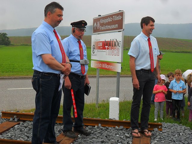 Bild: Ganz gro&szlig;er Bahnhof zum Kyffh&auml;user-Kleinbahn-Jubil&auml;um