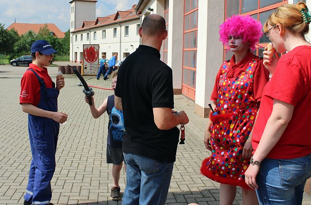 Bild: Kindertag bei der Feuerwehr SDH Mitte