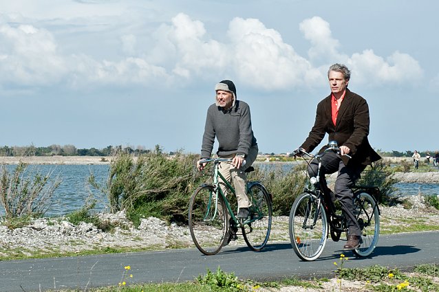 Bild: Moliere auf dem Fahrrad