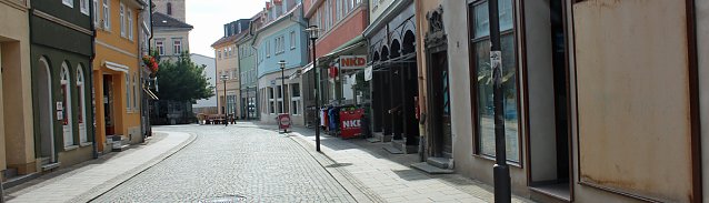 Bild: Leerstand in der Hauptstra&szlig;e