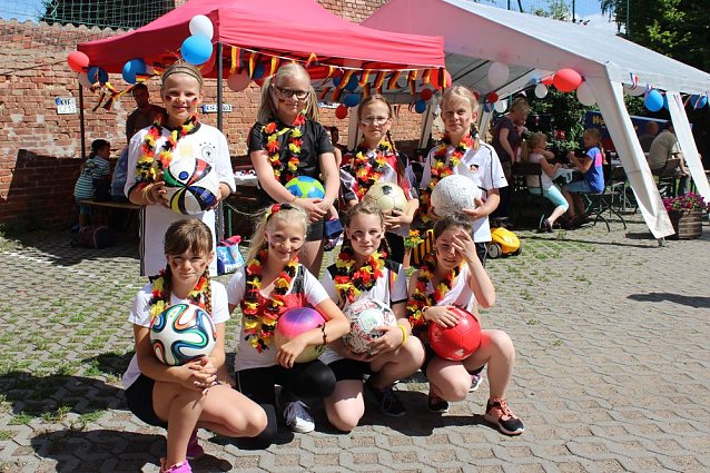 Bild: Mit Fu&szlig;ball in die Ferien gestartet