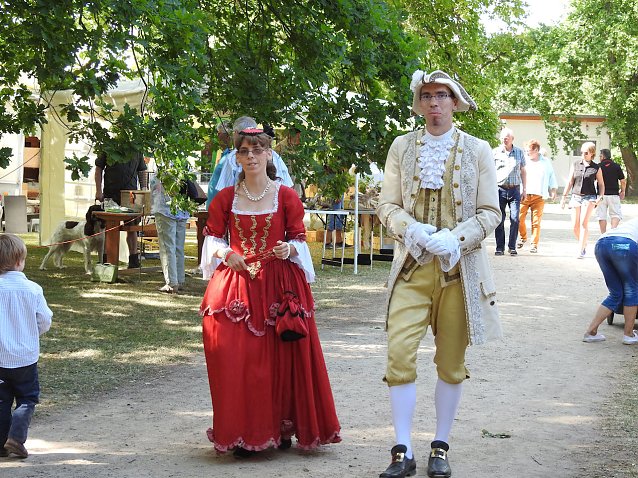 Bild: Barockes Gartenfest im Labyrinth