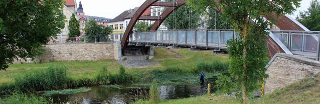 Bild: Schilfernte und Umleitungen