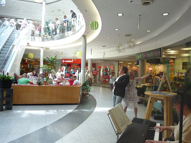Bild: Probeb&uuml;hne Schlossgalerie