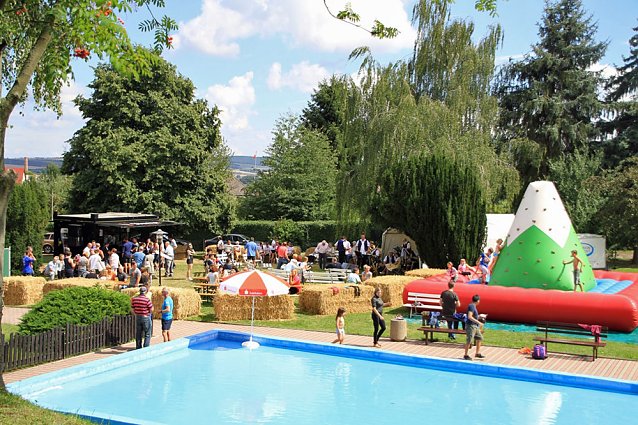 Bild: Tag der offenen T&uuml;r im Freibad Oldisleben