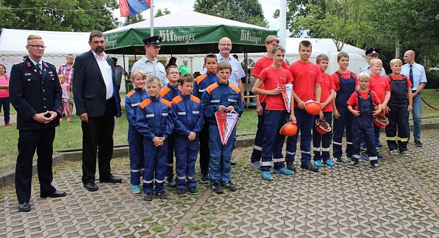 Bild: Ganz im Zeichen der Jugendfeuerwehr
