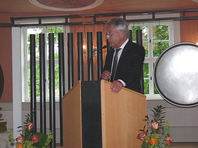 Bild: Vernissage Heinz Scharr