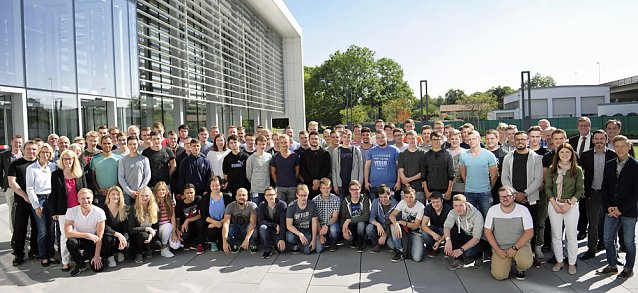 Bild: 70 Nachwuchskr&auml;fte beginnen ihre Ausbildung
