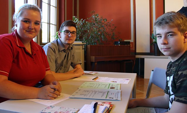 Bild: Speed Dating im Berufsschulzentrum