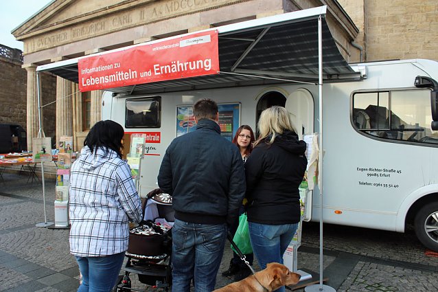 Bild: Aktionstag auf dem Markt von Sondershausen