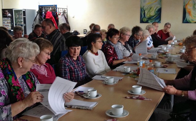 Bild: Thema Rente beim VdK