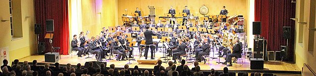 Bild: Luftwaffenmusikkorps Erfurt begeisterte