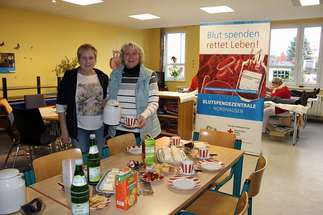 Bild: Blutspende in der "Arche Noah"